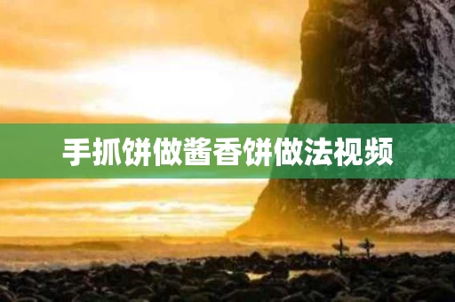 手抓饼做酱香饼做法视频