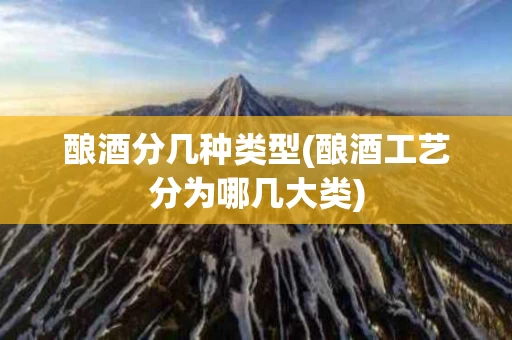 酿酒分几种类型(酿酒工艺分为哪几大类)