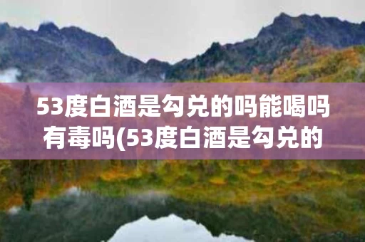 53度白酒是勾兑的吗能喝吗有毒吗(53度白酒是勾兑的吗能喝吗有毒吗视频)