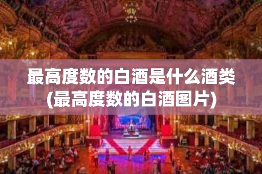 最高度数的白酒是什么酒类(最高度数的白酒图片)