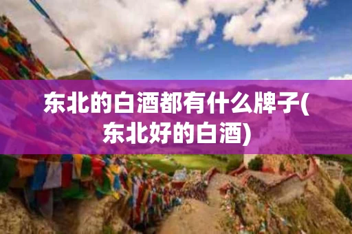 东北的白酒都有什么牌子(东北好的白酒)
