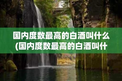 国内度数最高的白酒叫什么(国内度数最高的白酒叫什么品牌)