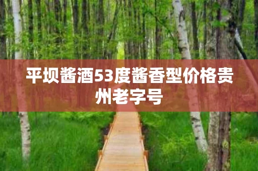 平坝酱酒53度酱香型价格贵州老字号