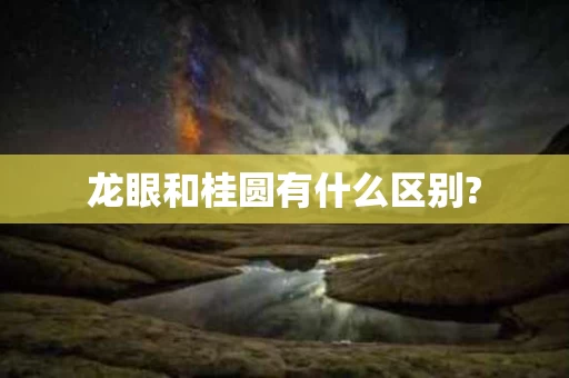 龙眼和桂圆有什么区别?