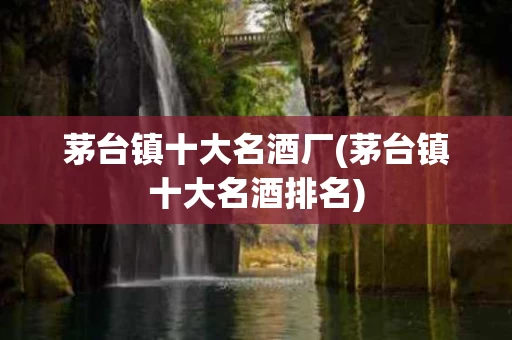 茅台镇十大名酒厂(茅台镇十大名酒排名)