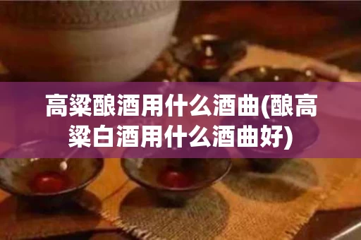 高粱酿酒用什么酒曲(酿高粱白酒用什么酒曲好)