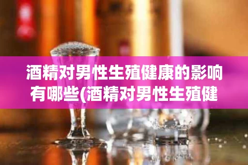 酒精对男性生殖健康的影响有哪些(酒精对男性生殖健康的影响有哪些呢)