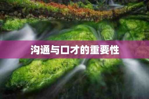沟通与口才的重要性