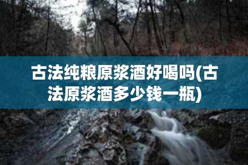 古法纯粮原浆酒好喝吗(古法原浆酒多少钱一瓶)