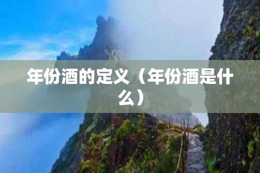 年份酒的定义（年份酒是什么）