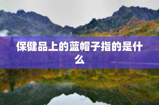 保健品上的蓝帽子指的是什么