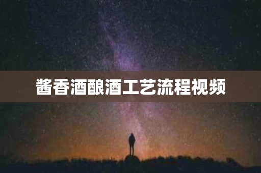 酱香酒酿酒工艺流程视频