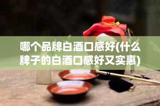 哪个品牌白酒口感好(什么牌子的白酒口感好又实惠)