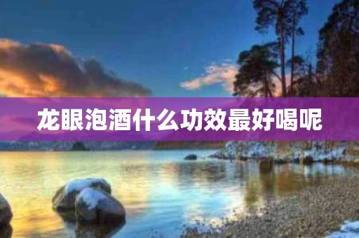 龙眼泡酒什么功效最好喝呢