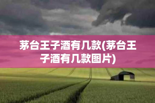 茅台王子酒有几款(茅台王子酒有几款图片)
