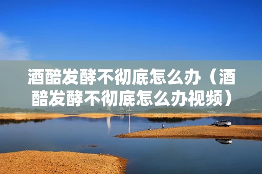 酒醅发酵不彻底怎么办（酒醅发酵不彻底怎么办视频）