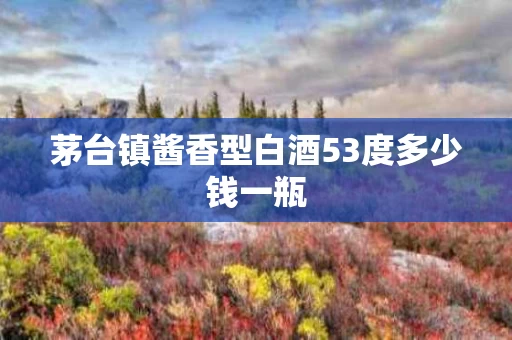 茅台镇酱香型白酒53度多少钱一瓶
