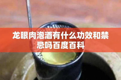 龙眼肉泡酒有什么功效和禁忌吗百度百科