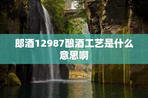 郎酒12987酿酒工艺是什么意思啊