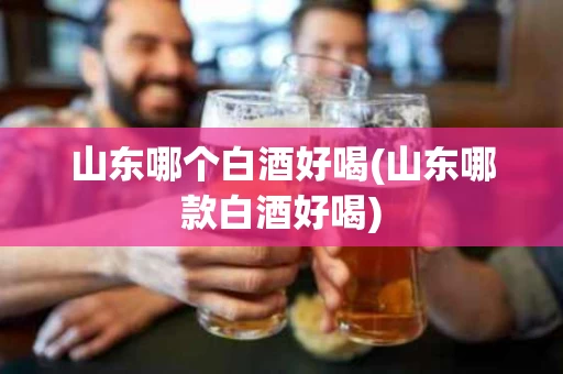 山东哪个白酒好喝(山东哪款白酒好喝)