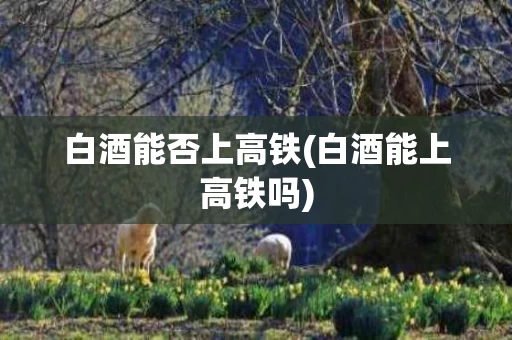 白酒能否上高铁(白酒能上高铁吗)