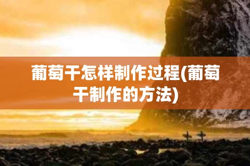 葡萄干怎样制作过程(葡萄干制作的方法)