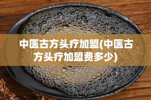 中医古方头疗加盟(中医古方头疗加盟费多少)