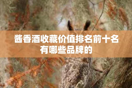 酱香酒收藏价值排名前十名有哪些品牌的