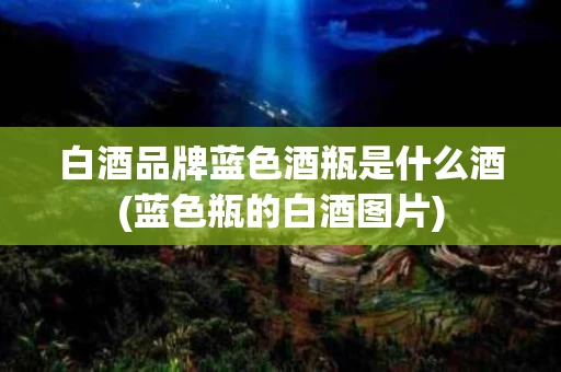 白酒品牌蓝色酒瓶是什么酒(蓝色瓶的白酒图片)