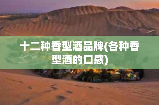 十二种香型酒品牌(各种香型酒的口感)