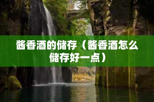 酱香酒的储存（酱香酒怎么储存好一点）