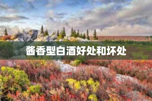 酱香型白酒好处和坏处