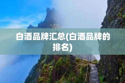 白酒品牌汇总(白酒品牌的排名)
