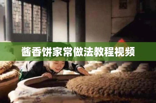酱香饼家常做法教程视频