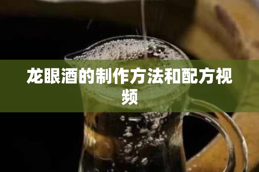 龙眼酒的制作方法和配方视频