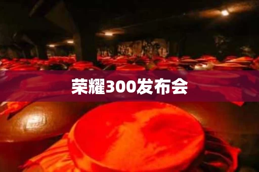 荣耀300发布会