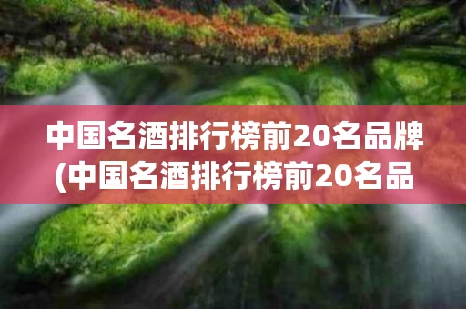 中国名酒排行榜前20名品牌(中国名酒排行榜前20名品牌有哪些)