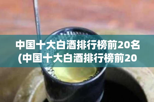 中国十大白酒排行榜前20名(中国十大白酒排行榜前20名图片)