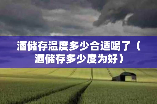 酒储存温度多少合适喝了（酒储存多少度为好）