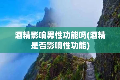 酒精影响男性功能吗(酒精是否影响性功能)