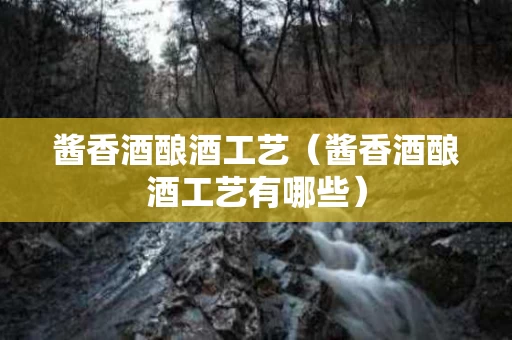 酱香酒酿酒工艺（酱香酒酿酒工艺有哪些）