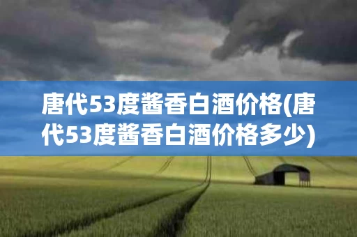 唐代53度酱香白酒价格(唐代53度酱香白酒价格多少)