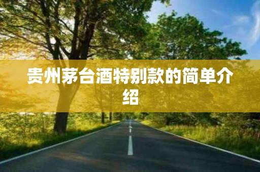 贵州茅台酒特别款的简单介绍