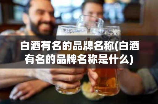 白酒有名的品牌名称(白酒有名的品牌名称是什么)