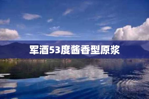 军酒53度酱香型原浆