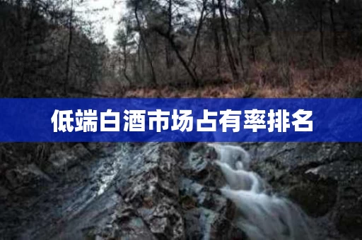 低端白酒市场占有率排名