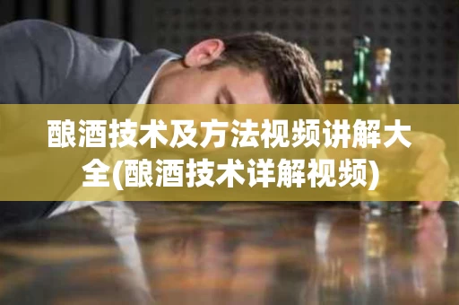 酿酒技术及方法视频讲解大全(酿酒技术详解视频)