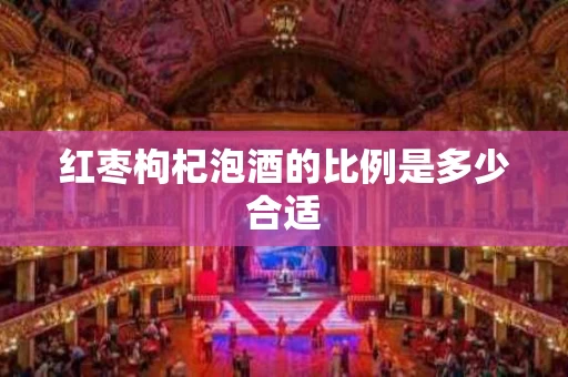 红枣枸杞泡酒的比例是多少合适