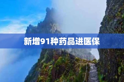 新增91种药品进医保