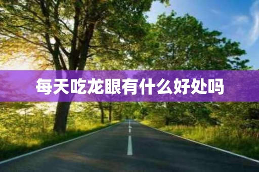 每天吃龙眼有什么好处吗